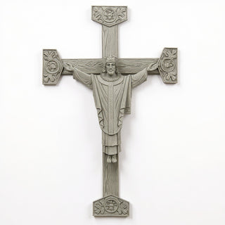 Christ the King Statue - 36-inch — Antique Stone finish