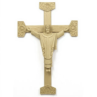 Christ the King Statue - 36-inch — Dusted Sand finish