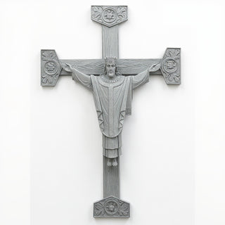 Christ the King Statue - 36-inch — Old Stone finish