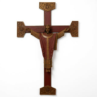 Christ the King Statue - 36-inch — Rust finish