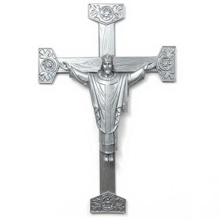 Christ the King Statue - 36-inch — Silver finish