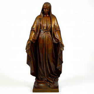 Our Lady of Grace Statue - 60-inch — Bronze finish