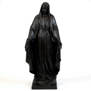 Our Lady of Grace Statue - 60-inch — Dusted Black finish