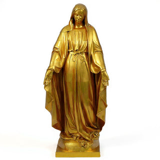 Our Lady of Grace Statue - 60-inch — Deep Gold finish