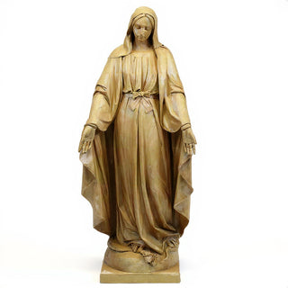 Our Lady of Grace Statue - 60-inch — Dusted Sand finish