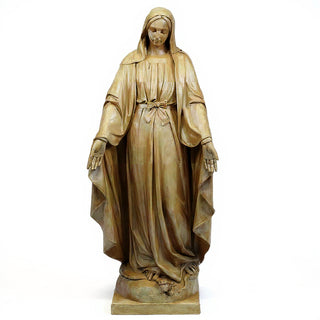Our Lady of Grace Statue - 60-inch — Museum Terracotta finish