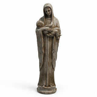 Our Lady of Providence Statue - 60-inch — Antique Stone finish