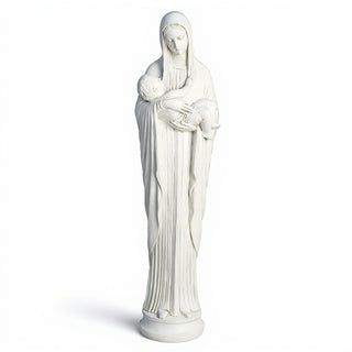 Our Lady of Providence Statue - 60-inch — Flat White finish