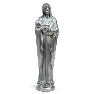 Our Lady of Providence Statue - 60-inch — Silver finish