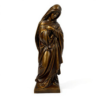 Blessed Mother Statue - 72-inch — Bronze finish