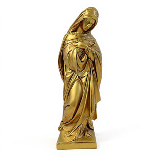 Blessed Mother Statue - 72-inch — Deep Gold finish