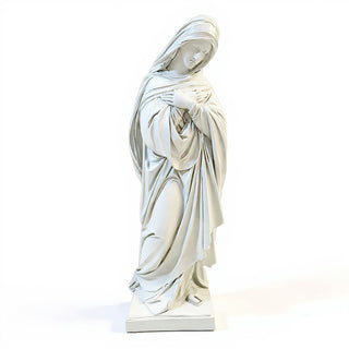 Blessed Mother Statue - 72-inch — Flat White finish