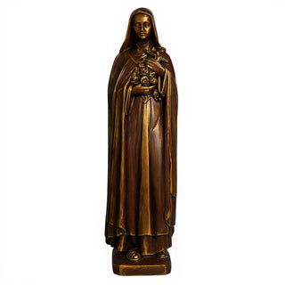 Saint Therese of Lisieux Statue - 59-inch — Bronze finish