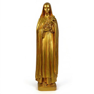 Saint Therese of Lisieux Statue - 59-inch — Deep Gold finish