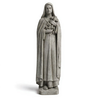 Saint Therese of Lisieux Statue - 59-inch — Limestone finish