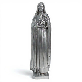 Saint Therese of Lisieux Statue - 59-inch — Silver finish