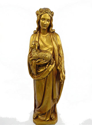 ST. AGNES 5' Statue - 60-inch