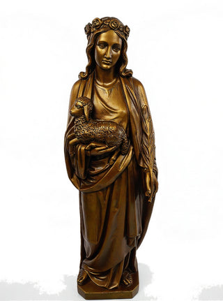 ST. AGNES 5' Statue - 60-inch
