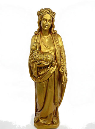 ST. AGNES 5' Statue - 60-inch