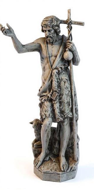 St. John the Baptist w/ (staff Statue - 60-inch
