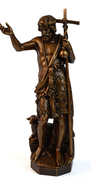 St. John the Baptist w/ (staff Statue - 60-inch