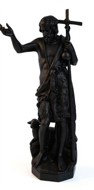 St. John the Baptist w/ (staff Statue - 60-inch
