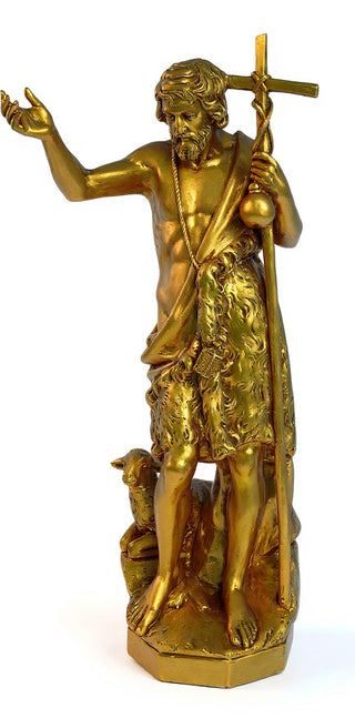 St. John the Baptist w/ (staff Statue - 60-inch
