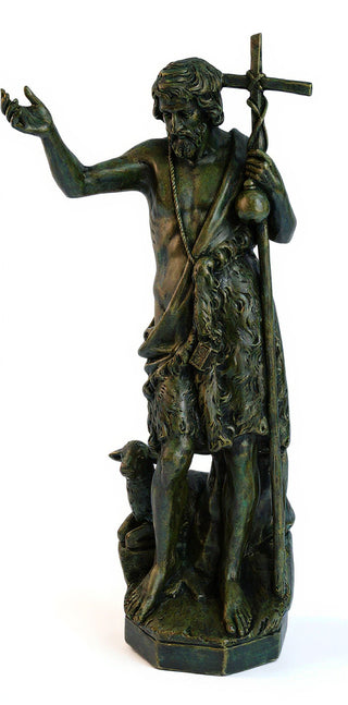 St. John the Baptist w/ (staff Statue - 60-inch