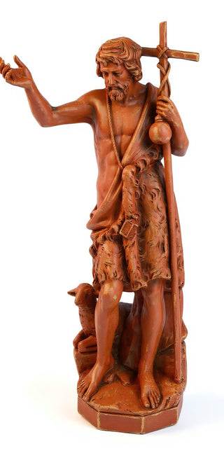 St. John the Baptist w/ (staff Statue - 60-inch