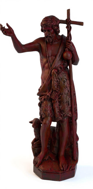 St. John the Baptist w/ (staff Statue - 60-inch