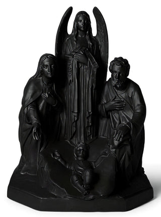 HOLY FAMILY W/ANGEL 38"-inch Statue - 38-inch