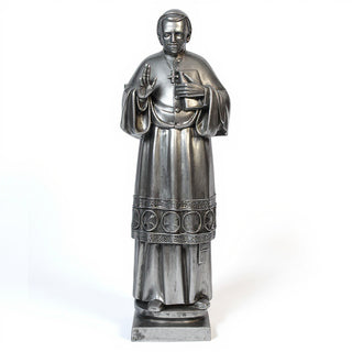 Saint John Neumann Statue - 48-inch — Antique Silver finish