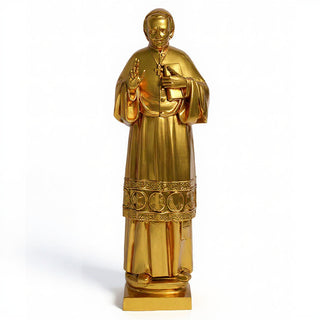 Saint John Neumann Statue - 48-inch — Deep Gold finish