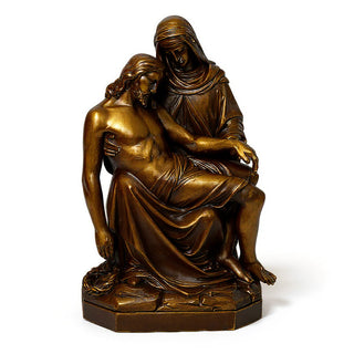 Pieta Statue - 53-inch — Bronze finish