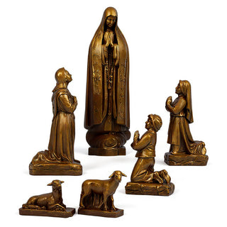 Our Lady of Fatima Statue - 60-inch — Bronze finish