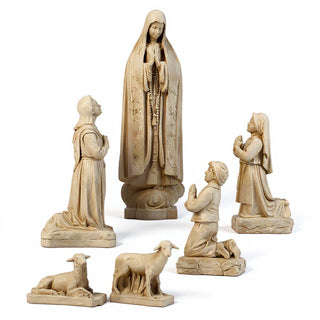 Our Lady of Fatima Statue - 60-inch — Museum Terracotta finish