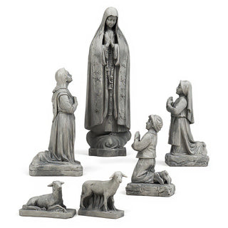 Our Lady of Fatima Statue - 60-inch — Old Stone finish