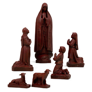 Our Lady of Fatima Statue - 60-inch — Rust finish