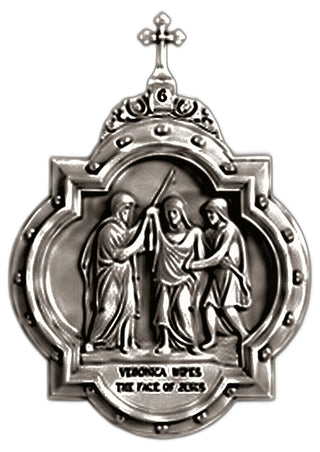Chapel Wall Plaque Station #6 Statue - 19-inch