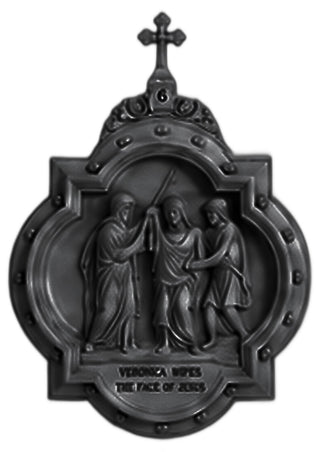 Chapel Wall Plaque Station #6 Statue - 19-inch