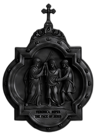 Chapel Wall Plaque Station #6 Statue - 19-inch