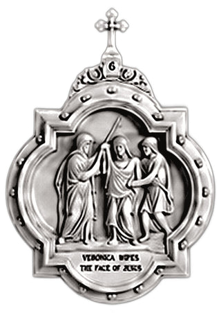 Chapel Wall Plaque Station #6 Statue - 19-inch