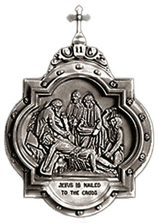 Chapel Wall Plaque Station #11 Statue - 19-inch