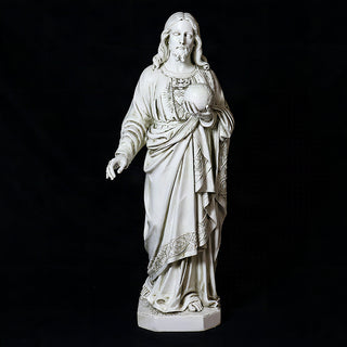 Sacred Heart to the World 36-inch Statue - 36-inch - Realistic Color - Hand-Painted
