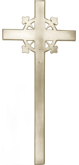 Cross & Gingerbread Wall Statue - 58-inch