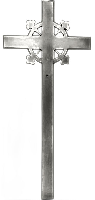 Cross & Gingerbread Wall Statue - 58-inch