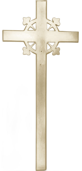 Cross & Gingerbread Wall Statue - 58-inch