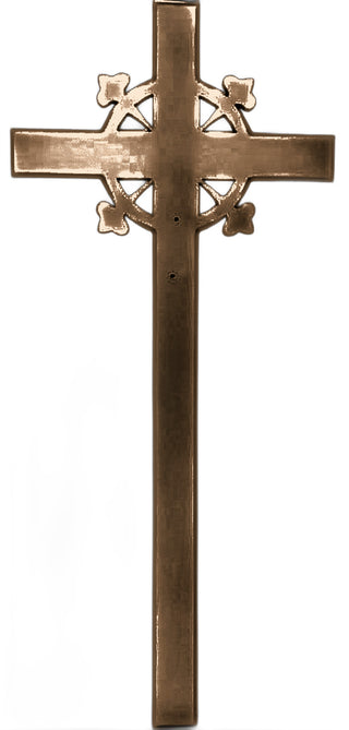 Cross & Gingerbread Wall Statue - 58-inch