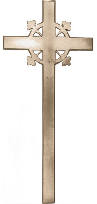 Cross & Gingerbread Wall Statue - 58-inch