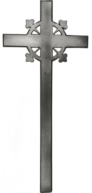 Cross & Gingerbread Wall Statue - 58-inch